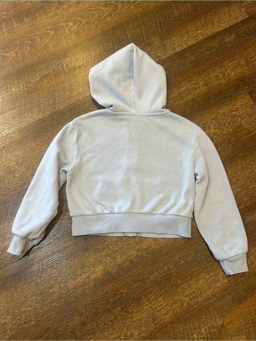 art class Light Blue Kids Zip Front Hoodie 8